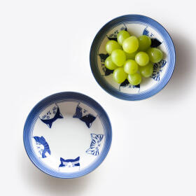 [1+1] 니코트 큐티네코 볼접시 13.5cm MADE IN JAPAN