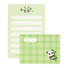 클로버판다 미니편지지 