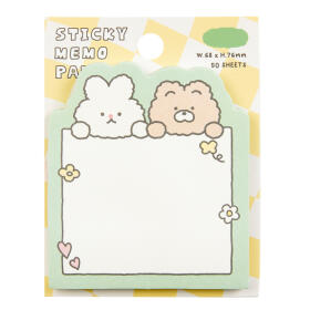 토끼&베어 점착메모지 