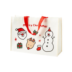 크리스마스 부직포 쇼핑백 