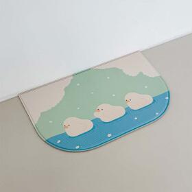 스프링 멜팅덕 펫식기매트