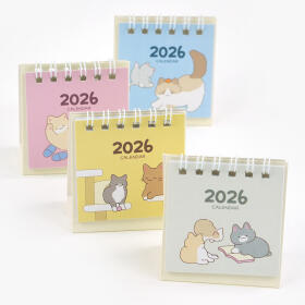 핑크풋 2026 냥냥 미니 달력 (랜덤발송)