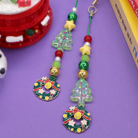 크리스마스 비즈 책갈피