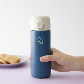 슬라이드버튼 텀블러_네이비(380ml) 