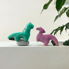 네발 인형 키링