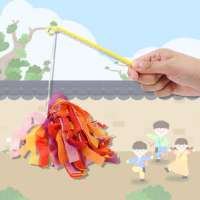 오늘놀이 막대 제기차기 놀이 전통 민속 명절