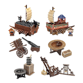 3D입체퍼즐 조선의 과학 6종 모형 만들기 수업