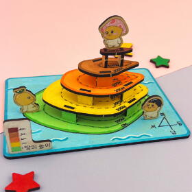 지도로 본 우리지역 등고선 만들기 학습용지 포함