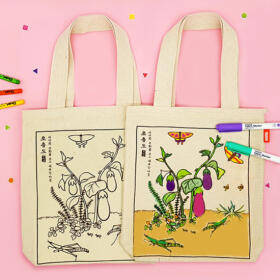 민화 초충도 - 에코백 만들기