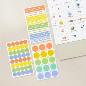 [안테나샵] 테이블토크 투명 스티커 세트_다꾸