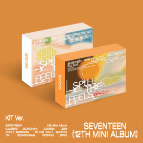 세븐틴 - 12th Mini Album 'SPILL THE FEELS' [KiT ver.][랜덤 1종]