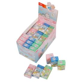 델리 EH303 미유 고양이 캐릭터 지우개 40x22x12mm