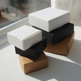 미니 박스 무지 상자 크라프트 크래프트 포장 종이 -S