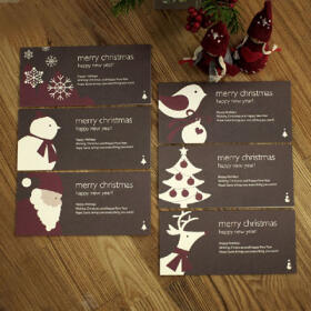 디비디 크리스마스 카드세트 - Winter story 6종