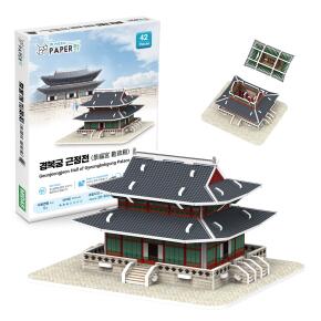 3D입체퍼즐 경복궁 근정전 만들기 모형