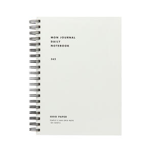 노트 왕링스프링 화이트 그리드 (03008421)