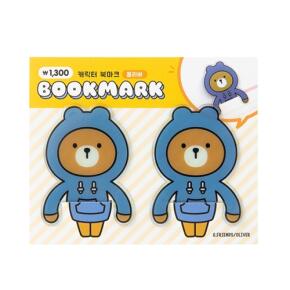북마크 PVC 책갈피 후드올리버 2입 (16008967)