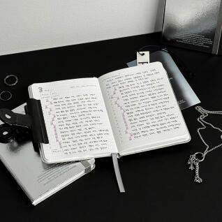 루카랩 스크랩 더 모먼트 실버 포켓 노트