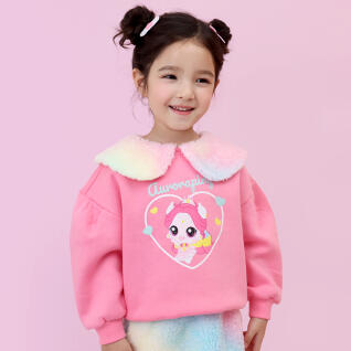 캐치! 티니핑 오로라핑 뽀글 카라 기모 맨투맨 PK