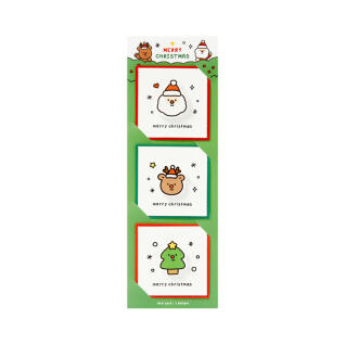 크리스마스 미니세트카드 3매 