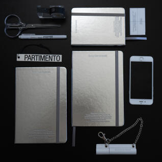 루카랩 스크랩 더 모먼트 실버 포켓 노트