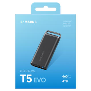 삼성전자 공식인증 포터블 외장 SSD T5 EVO 4TB MU-PH4T0S/WW