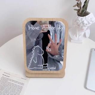 bookaz 마음대로 그리는 DIY 낙서 원목 거울