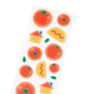 새콤달콤토마토 씰스티커