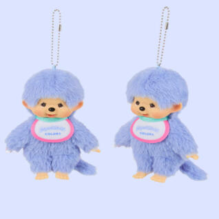 정품 몬치치 컬러 키링 키홀더 블루