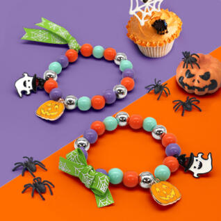 할로윈 팬던트 팔찌 만들기