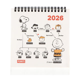 2026년 피너츠 클래식 스퀘어 캘린더