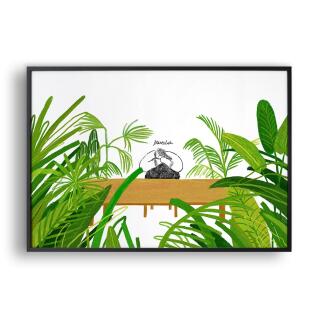 POOM | In the Plants (Art Print)/ 일러스트 액자