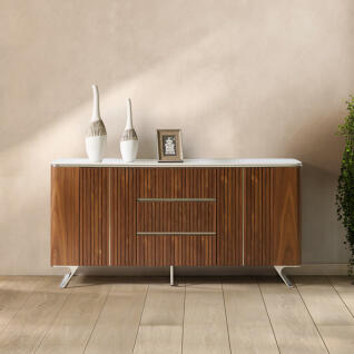 마르센 천연무늬목 세라믹 와이드 체스트 1600