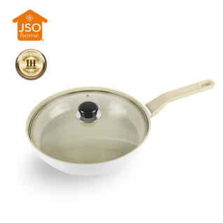 세라믹 PG 인덕션 프라이팬 28cm (유리뚜껑포함)