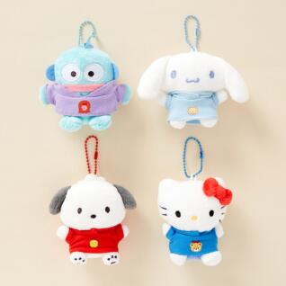 산리오 후드 가방걸이 인형 키링 4종 택1