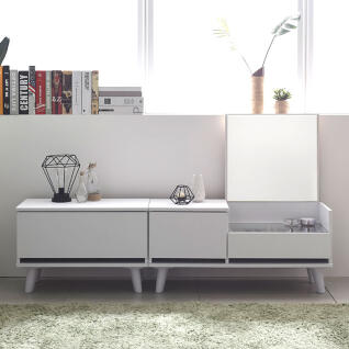 엘린 서랍 좌식 화장대 협탁 세트 5컬러