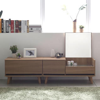 엘린 서랍 좌식 화장대 협탁 세트 5컬러