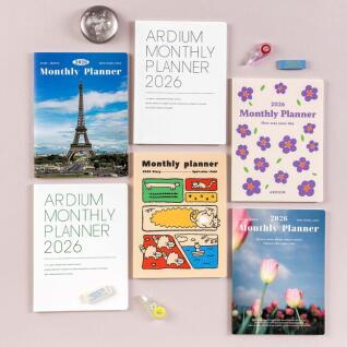 [아르디움] 2026 아르디움 먼슬리 플래너 L