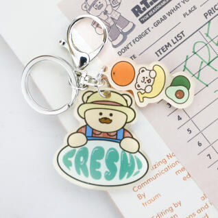 [RTB]아크릴 더블 키링_우당탕탕리들타운/파머해리슨