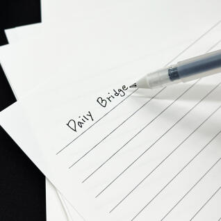 대용량 화이트 편지지 세트 (50장)