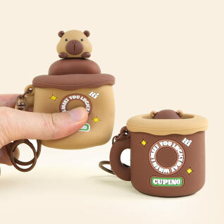 핑크풋 카피바라 까꿍 키링