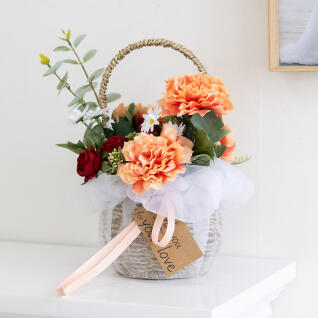 사랑을 담아 카네이션 바구니 set 27x33cm