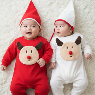 크리스마스 루돌프 우주복 모자 세트 310143