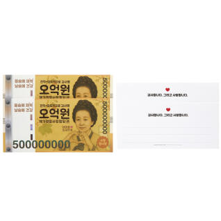 오억원봉투 2매입 