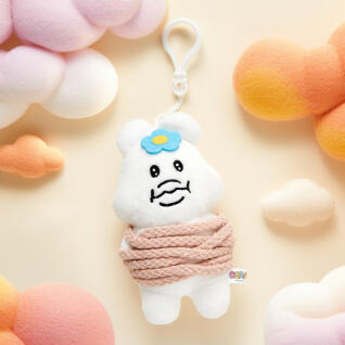 음뽀챠무 밧줄 인형 키링 