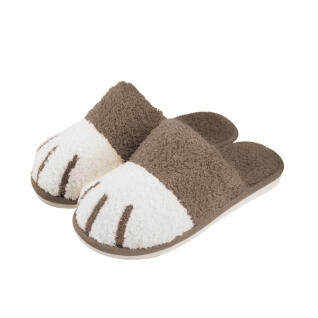 홈 카페 층간소음방지 귀여운 고양이발 슬리퍼 LS410