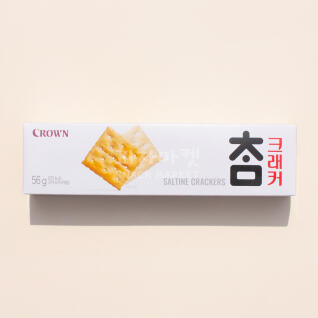 크라운 참크래커 과자 56gX8개