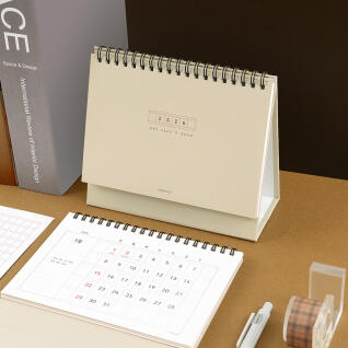 핑크풋 2026 감성 원고지 탁상 달력 캘린더
