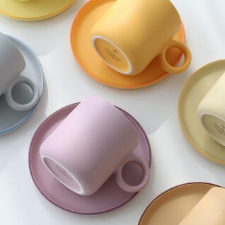 파스텔 홈카페 Amy 도넛 머그 접시 2p세트