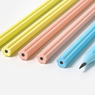 조선문방구 꽃모양 연필 6본세트(HB)